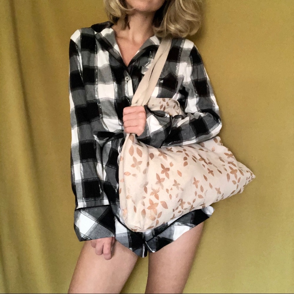 Flannel romper ❄️